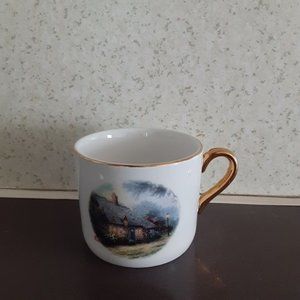 thomas kinkade moonlight cottage cup